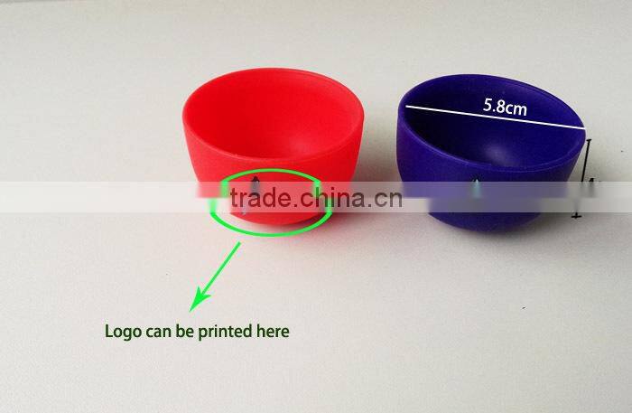 2015 Promotional silicone drinking cup, silicone teacup and saucer