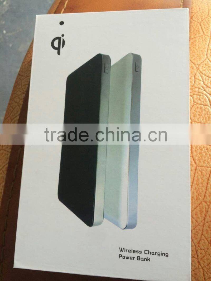 2016 smart wireless charger power bank manufacturer