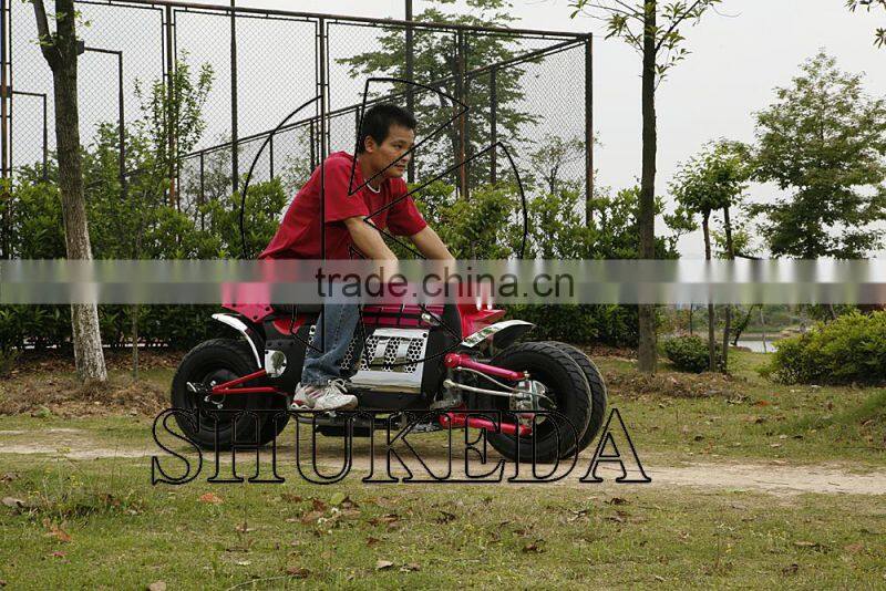 X-RACER offroad four wheel gas motorcycle, big pocket bike