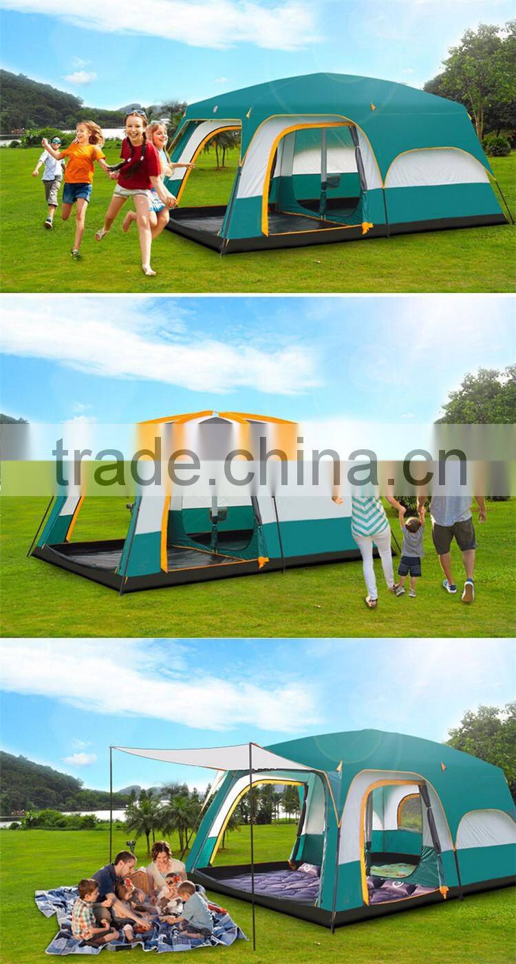 Tents Camping Family 2 Rooms Big Living Best Large Luxury Family Camping Tent