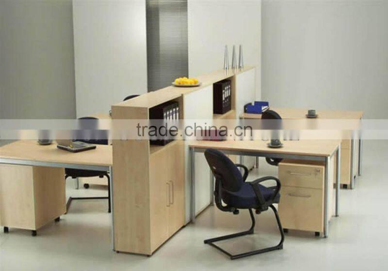 Linear commercial office furniture, Straight cheap saving space office desk (SZ-OD145)