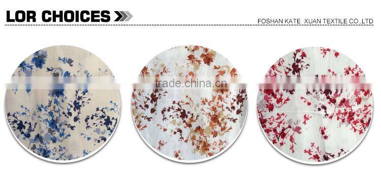 Plain weave thin crepe quality 100% rayon fabric