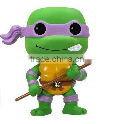 3D action Ninja turtle figure ,custom PVC Vinyl Ninja turtle figurine ,OEM PVC figure factory