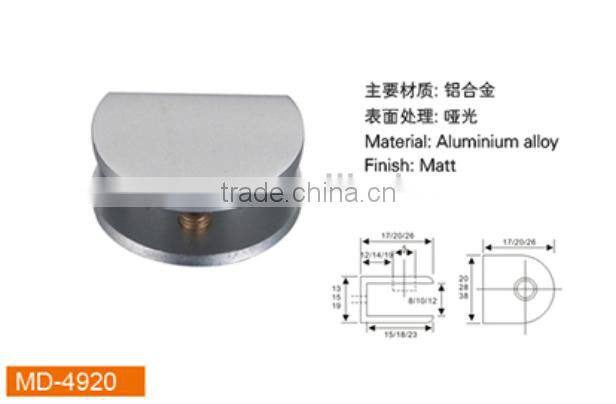 Aluminium alloy holding handrail glass clip for hold stairs