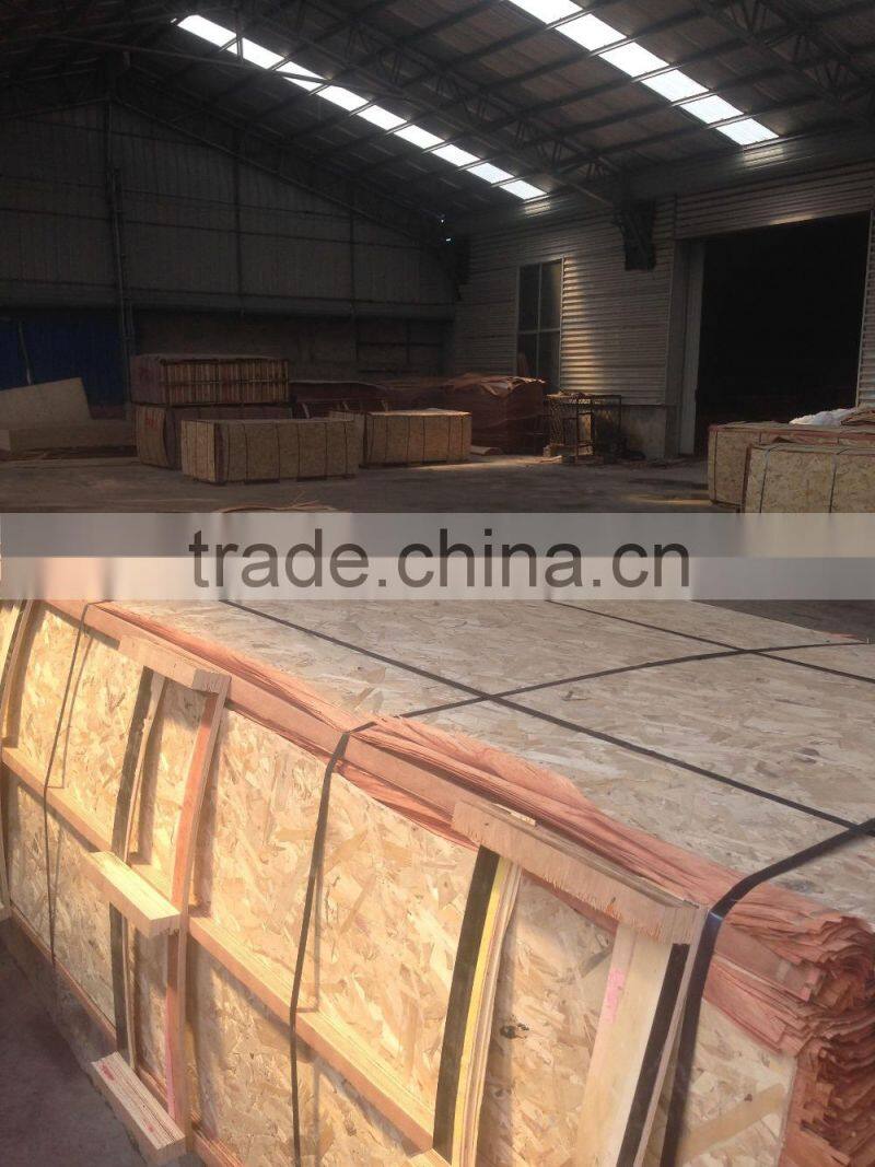 Bleached poplar plywood face veneer factory manufacturer directly sale from linyi