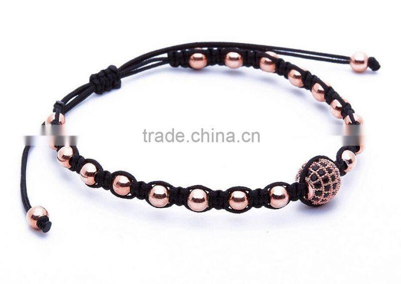 High quality stainless steel Buddha bracelet PVD plated Real 18k gold color
