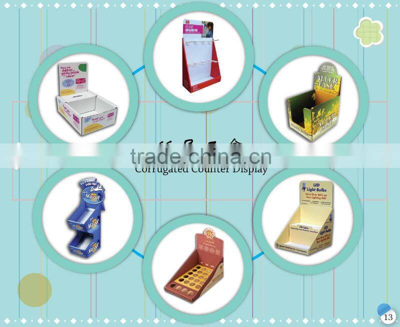 Cancer Relief Badge Display and collection Cardboard Display Boxes