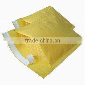 Self-seal kraft bubble envelope