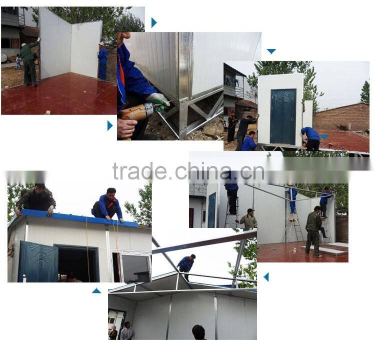 Cheap EPS Sandwich Prefabricated House for Temporary Residential Usage