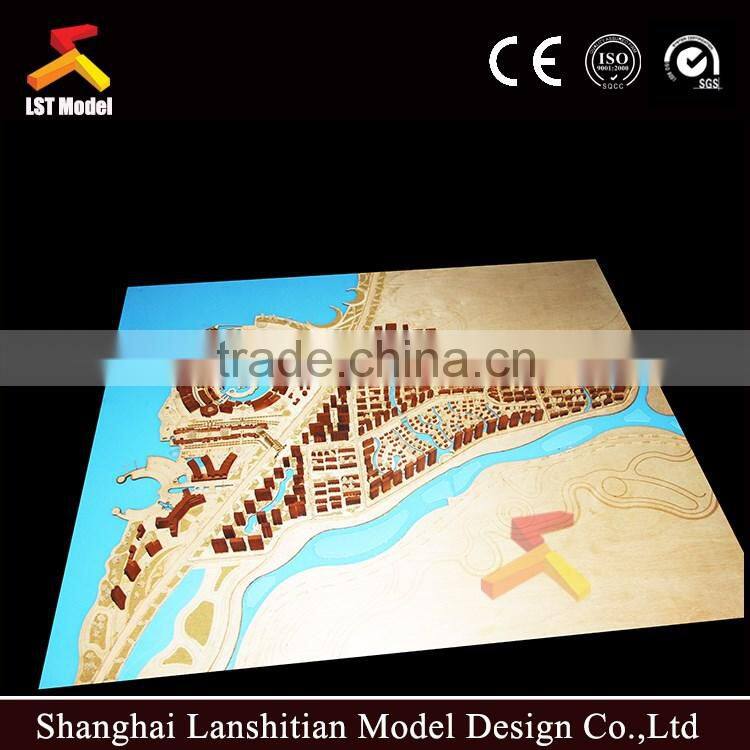 luxury commercial building model making for abroad project