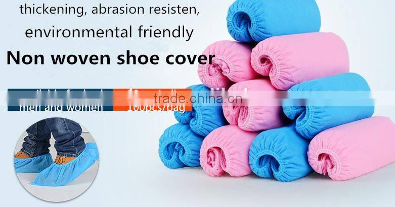 dust prevention non woven shoe cover with print