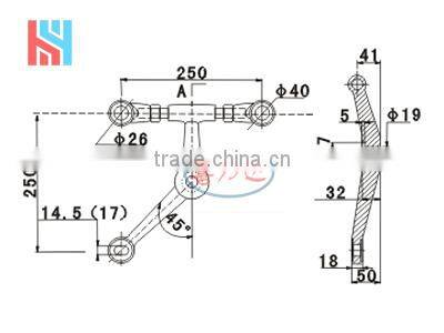 304 316Stainless steel spiders for glass curtain wall fixing system stainless steel glass wall fixing