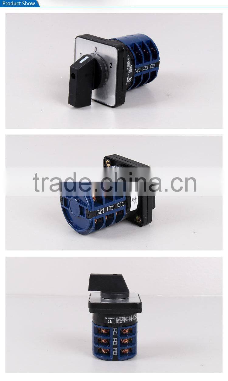 SAIP/SAIPWELL Electrical Equipment Mini Electric 32A 6 Position Rotary Switch