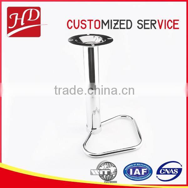 High quality round stainless steel swivel lift bar chair part for bar stools