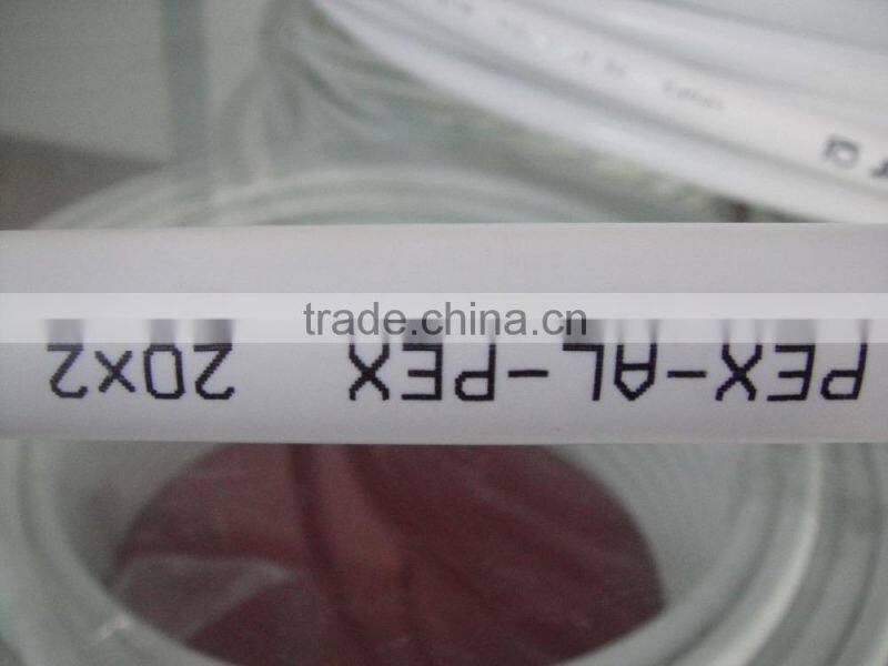 Overlap/Butt pe-al-pe pipes/underground heating pipes/brass press compression fittings tube