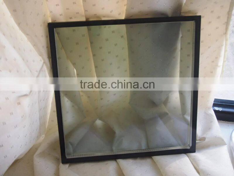 Glass factory wholesale frosted coated tempered insulated glass bathroom door