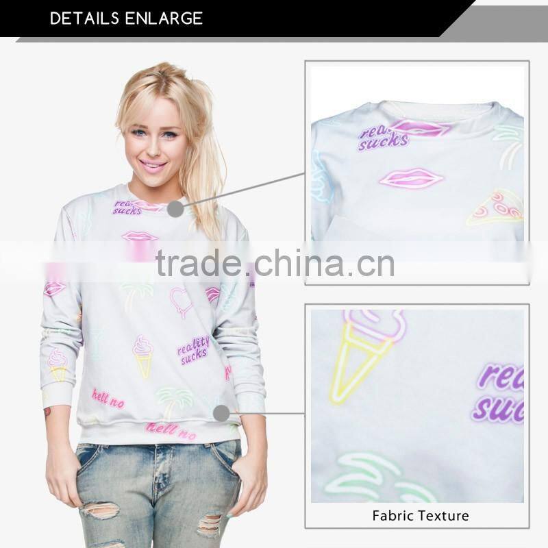 Fashion Design No Hood Sweatshirt For Men With Custom Logo And Label