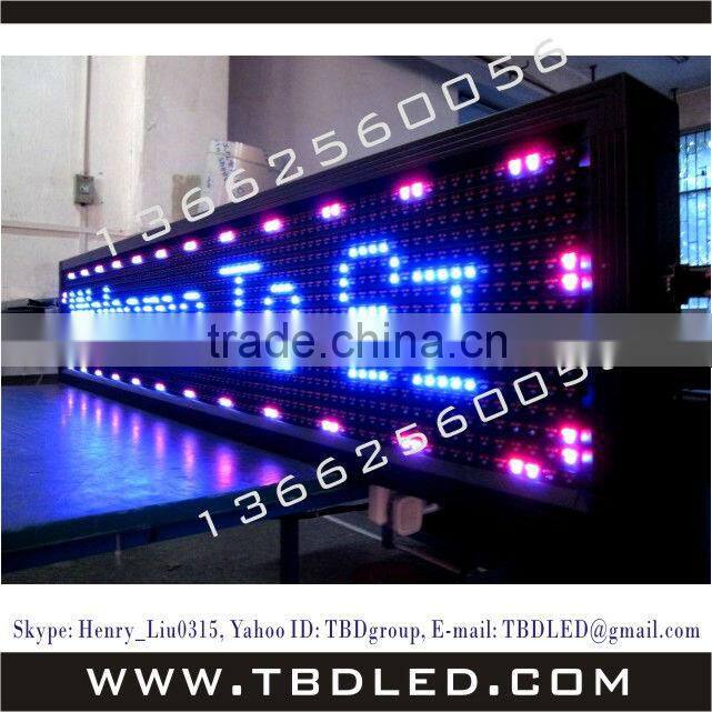 Alibaba China hot selling 32dots advertising led message display