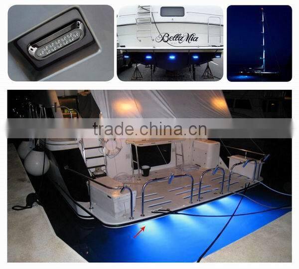DC12V IP68 12w LED Marine Navigation Light For Ships Barges Yacht