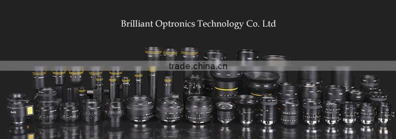 5MP 1" Format C mount Manual Iris 20mm Fixed Focus Lens for Machine Vision