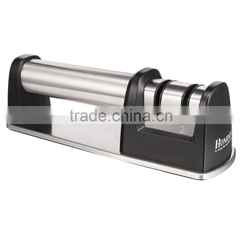 Homdox Stainless Steel Kitchen Home 2 Steps Handheld Cutting Sharpener AM003885