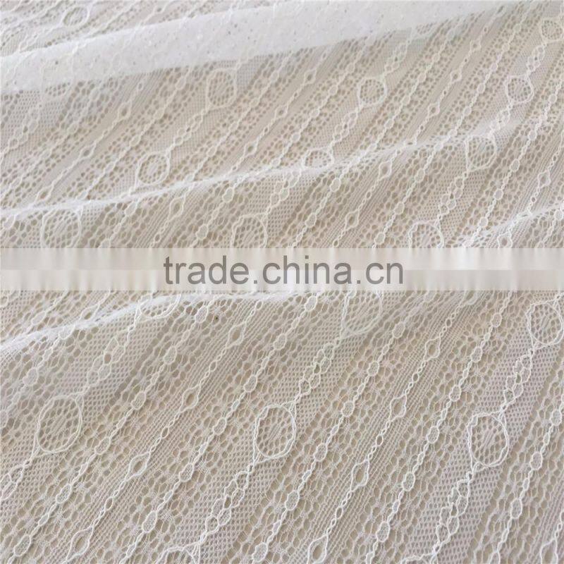 Jacquard eco-friendly bangkok lace fabric for curtain cotton lace dresses in salwar kameez