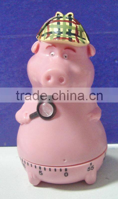 China supplier ROHS mechanical kitchen penguin shape Timer