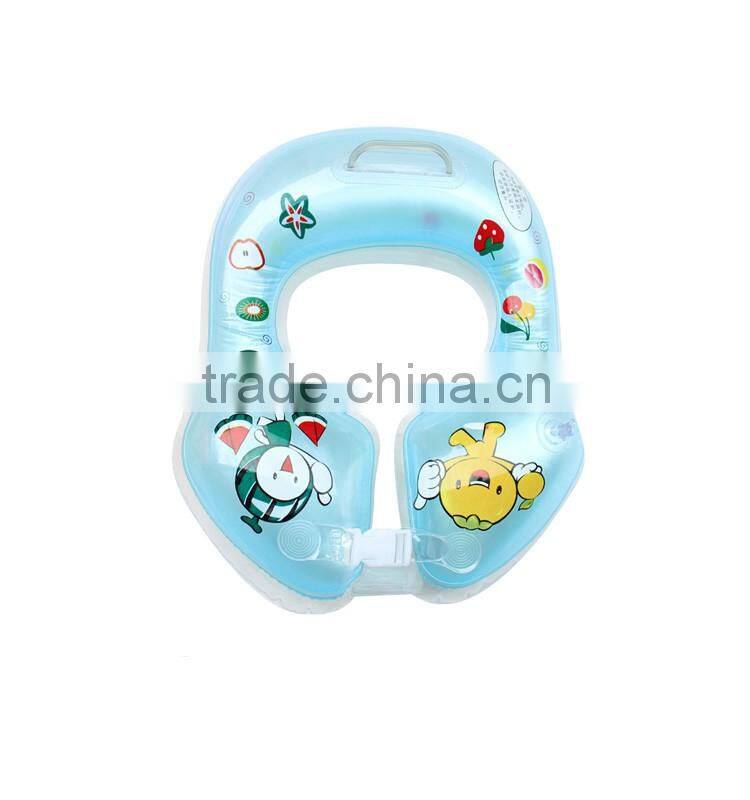 2016 inflatable baby float swim neck ring