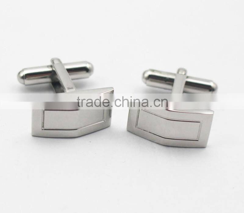 2016 Fashion Design 316L Stainless Steel Mens Shirts Cufflink