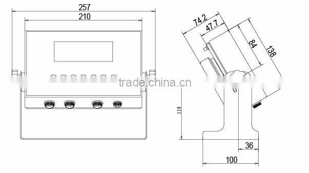 anti-explosion weighing indicator weight indicator