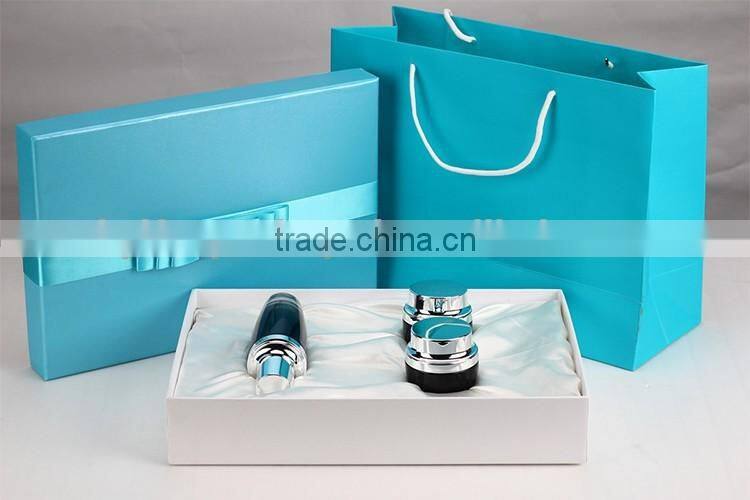 Rectangle paper cosmetic gift set packaging box custom exquisite cosmetic box