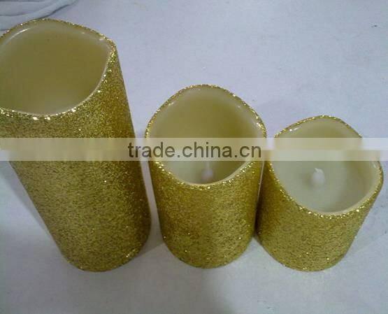 LED candle lights with tears flameless candles with timer