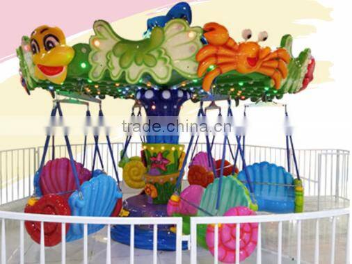 cheap indoor ocean flying chair with 12 seats