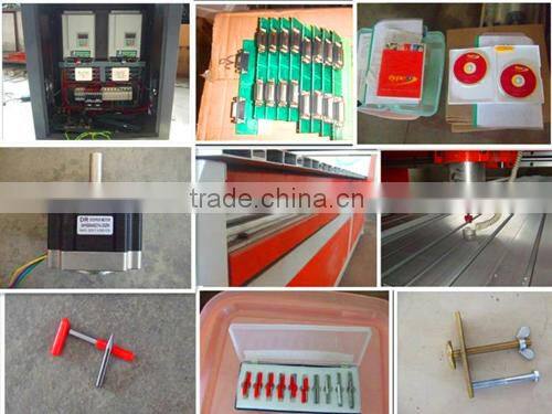 china high quality ball screw 3d cnc wood advertising jinan woodworking cnc carving machine router