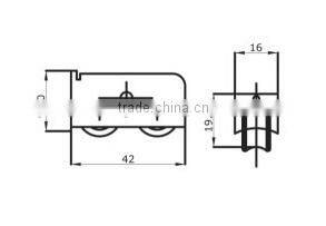 Sliding Door Roller,Door&Window Hardware