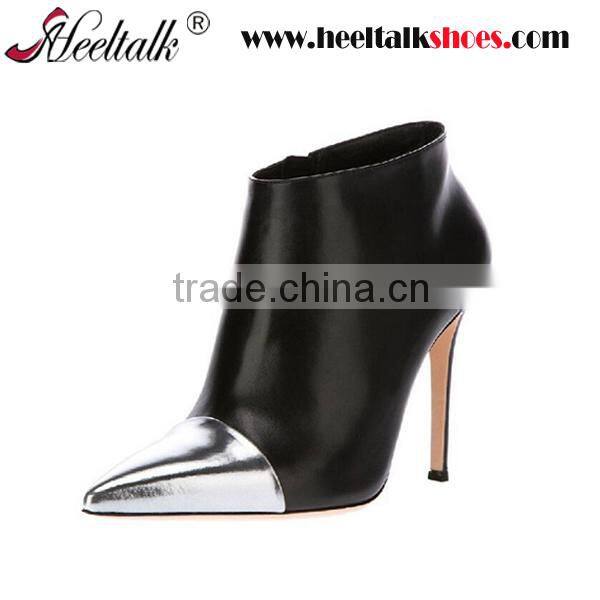 OEM ODM Custom made wholesale genuine leather laydies fashion boots 2016