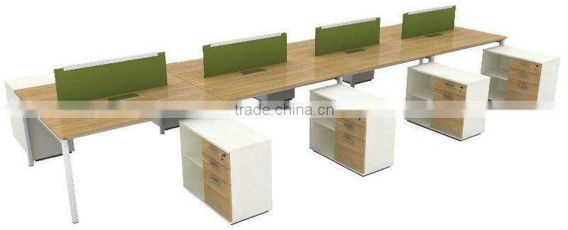 New and fashion design Office desk workstation with privacy screen modular furniture LT-W1212A