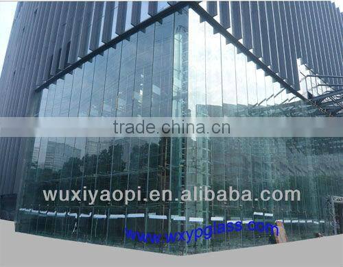 High Quality 19mm Low Iron Tempered Glass