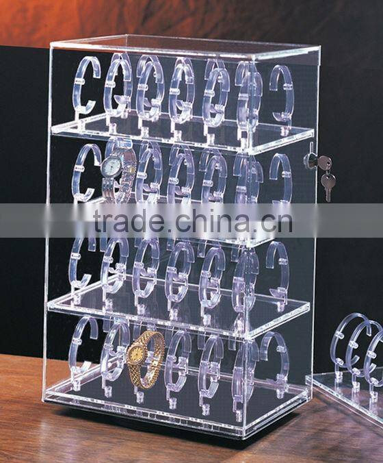 Luxury acrylic watch display stand with europe top sale