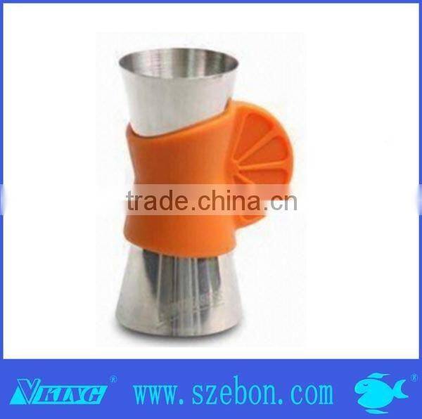 Stainless steel copper cocktail jigger