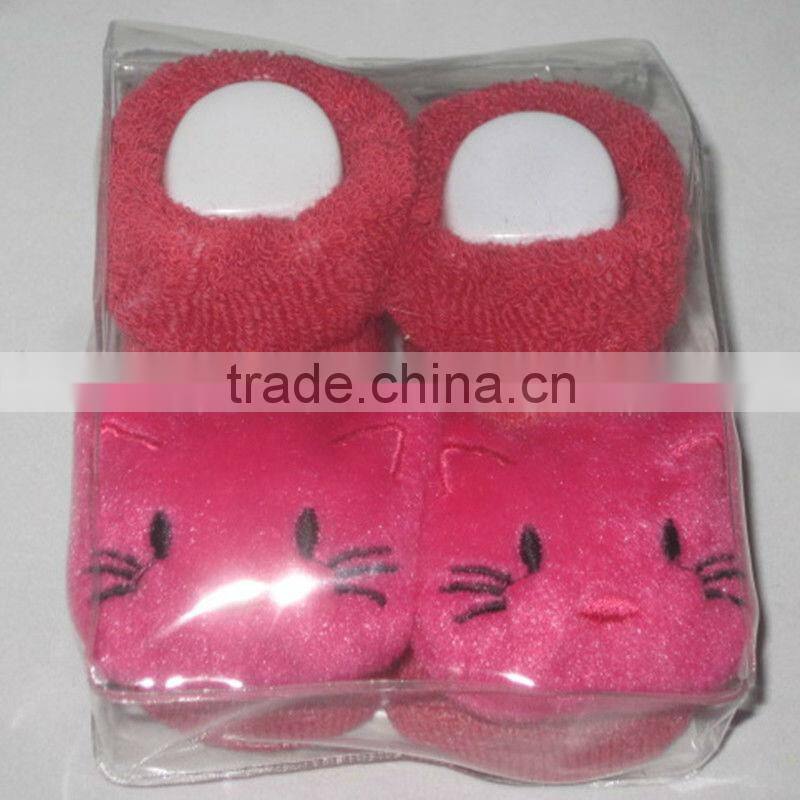 100% cotton lovely baby socks/3d baby socks/baby socks 3d/baby socks like shoe