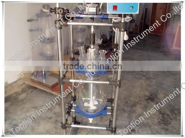 Cheapest high quality latest three layer glass reactor