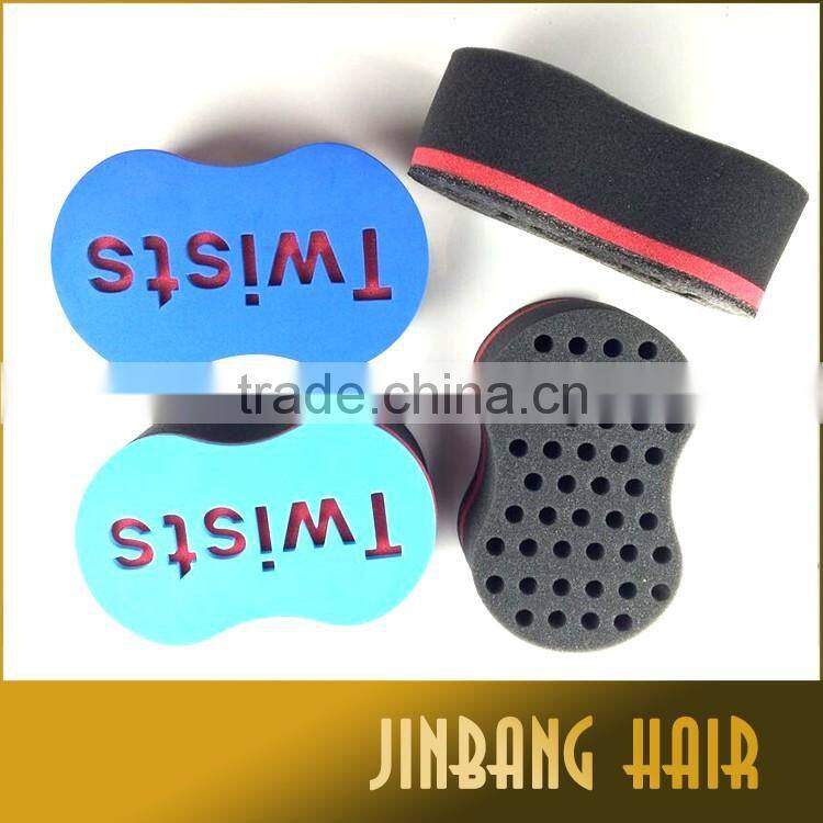 190*114*60mm 46Holes EVA Material 8Shape Hair Twist Sponge Material and with Certification hair curling sponge