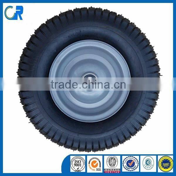 Lawnmower rubber tire