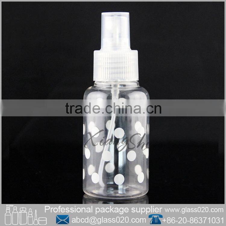 round PET Lotion Bottle one set for Cosmetic