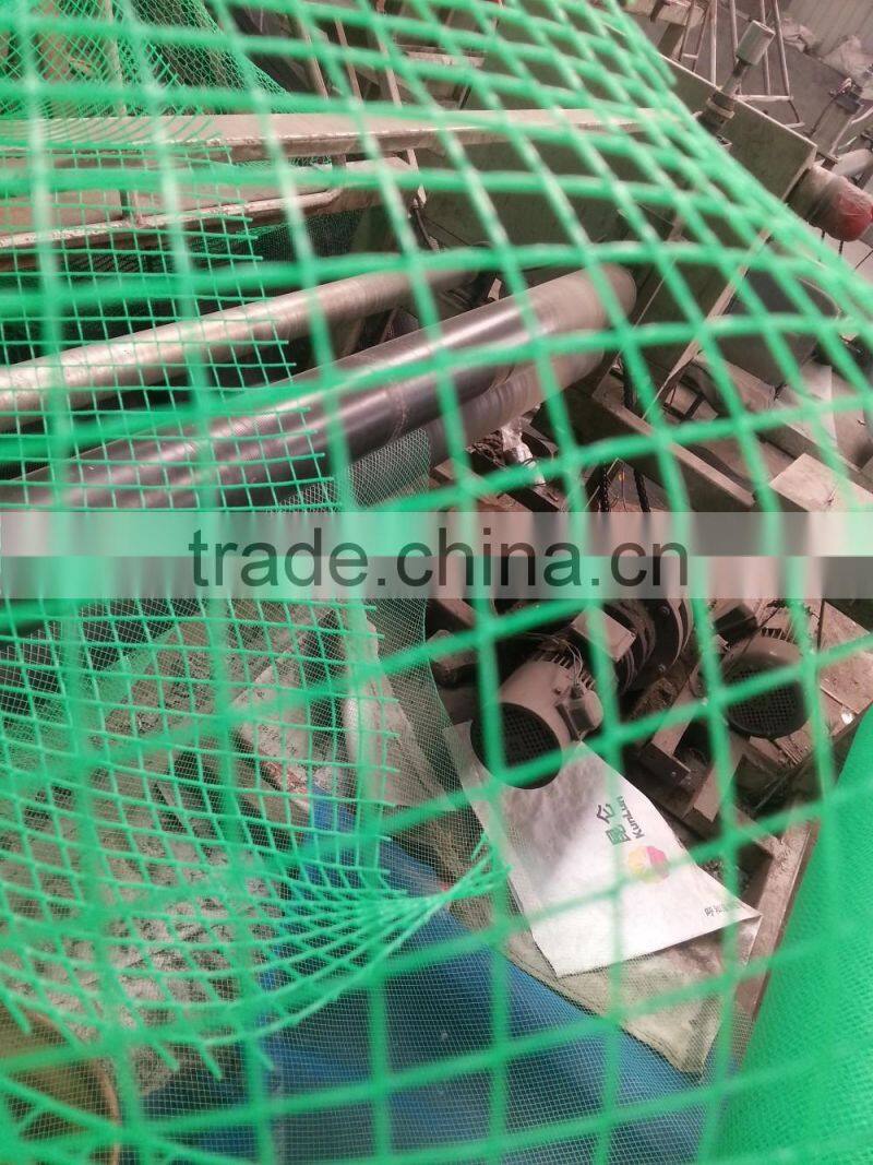 Plastic Square Netting for slope protection in landscape engineering