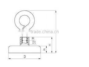 Large Magnets For Sale Pot Magnet Hook Neodymium Magnet Wholesale