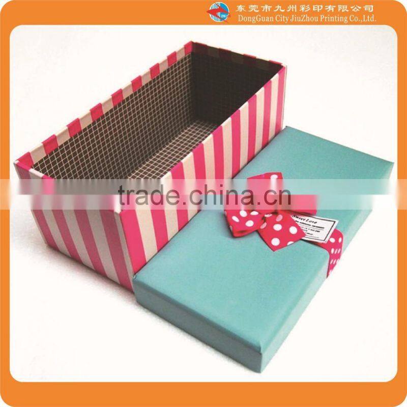 custom printed high quality handmade cardboard packaging paper big box