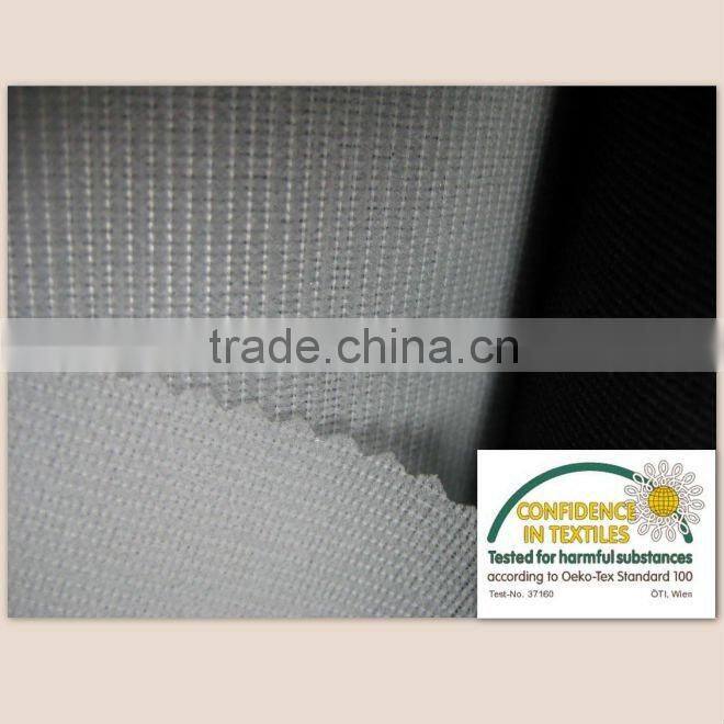 weft insert interlining fabric stretch fusible interlining 8113