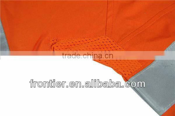 Hi-vis cotton workwear, safety shirt
